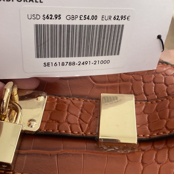 JustFab handbag, faux leather, NWT, large - Picture 7 of 7